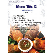 Menu tiệc -12