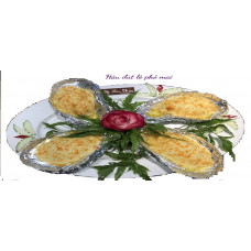 Hàu đút lò phô mai
